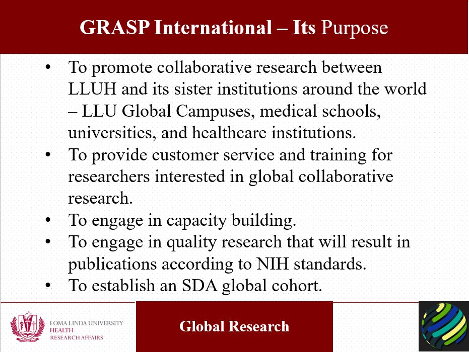 6-2025 - GRASP International - Its Purpose