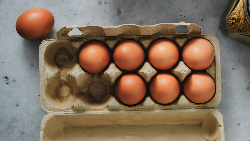 eggs in carton